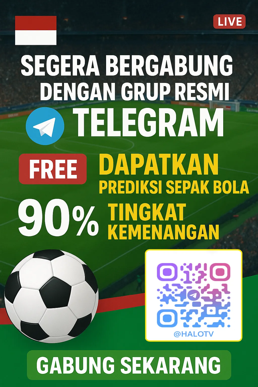 Live streaming Bola — Nonton Live Streaming Sepak Bola Gratis-grup-resmi-Telegram