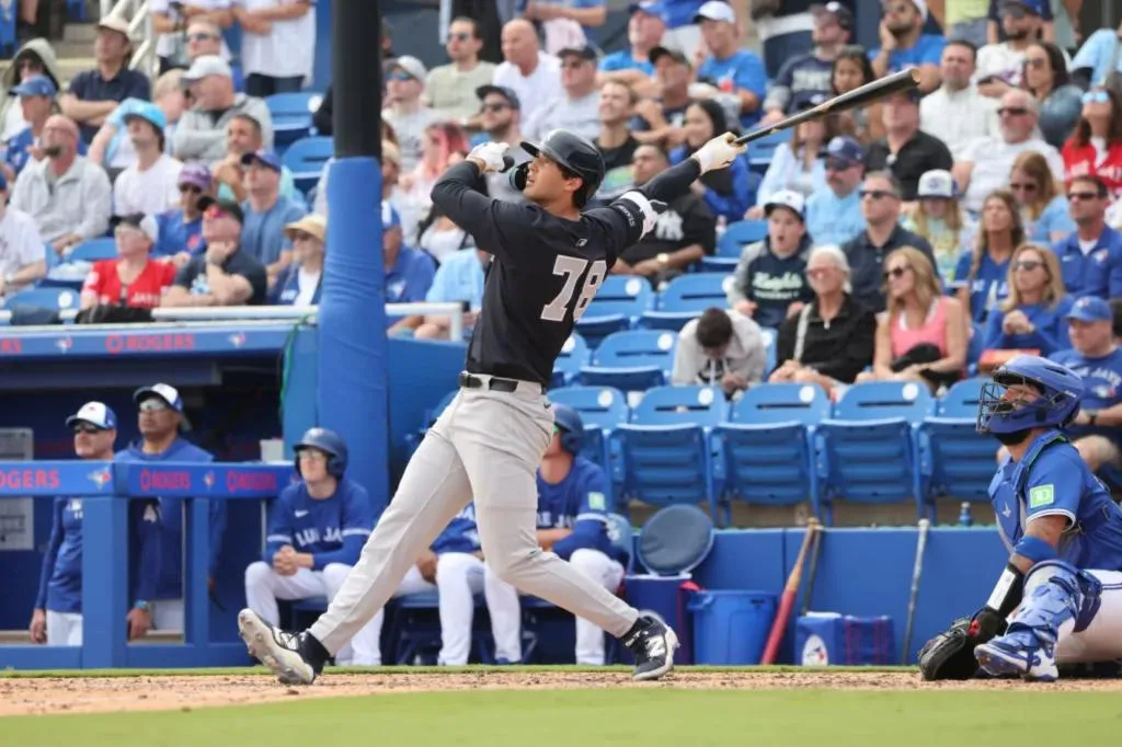 Spencer Jones menggoda status 'tak tersentuh' setelah unjuk kekuatan terbaru oleh prospek Yankees