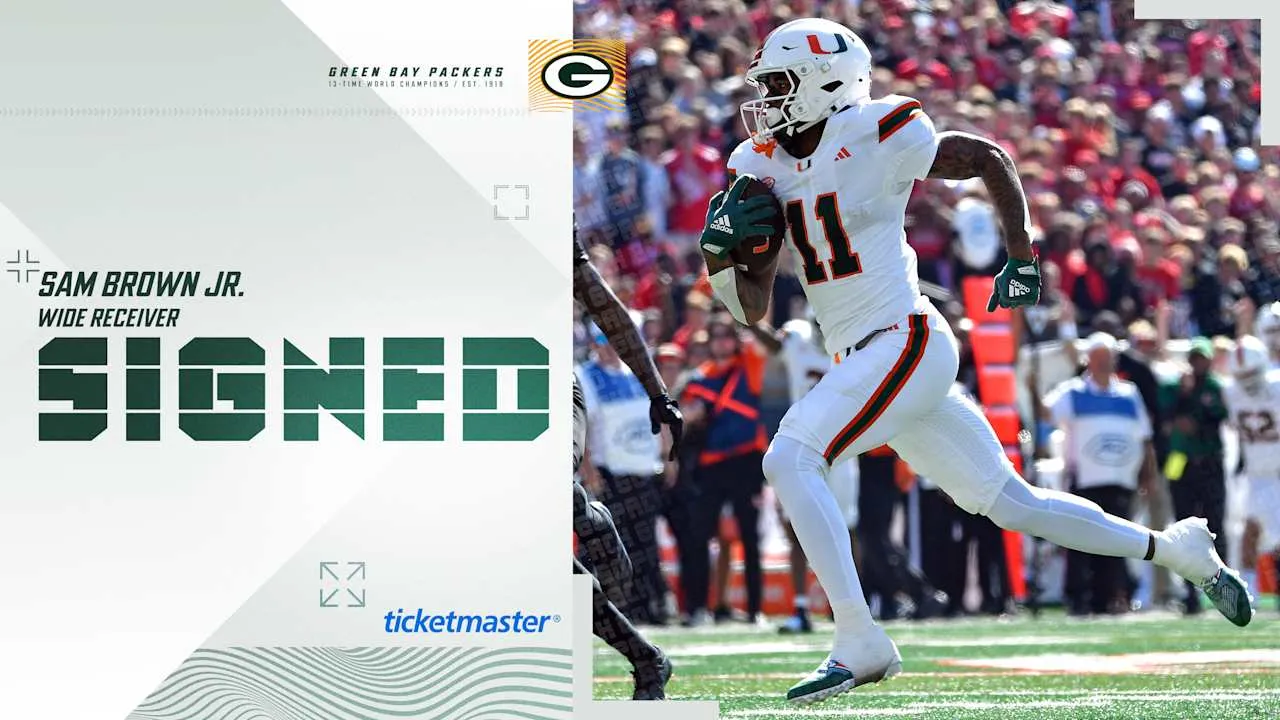 Packers Rekrut WR Sam Brown Jr.