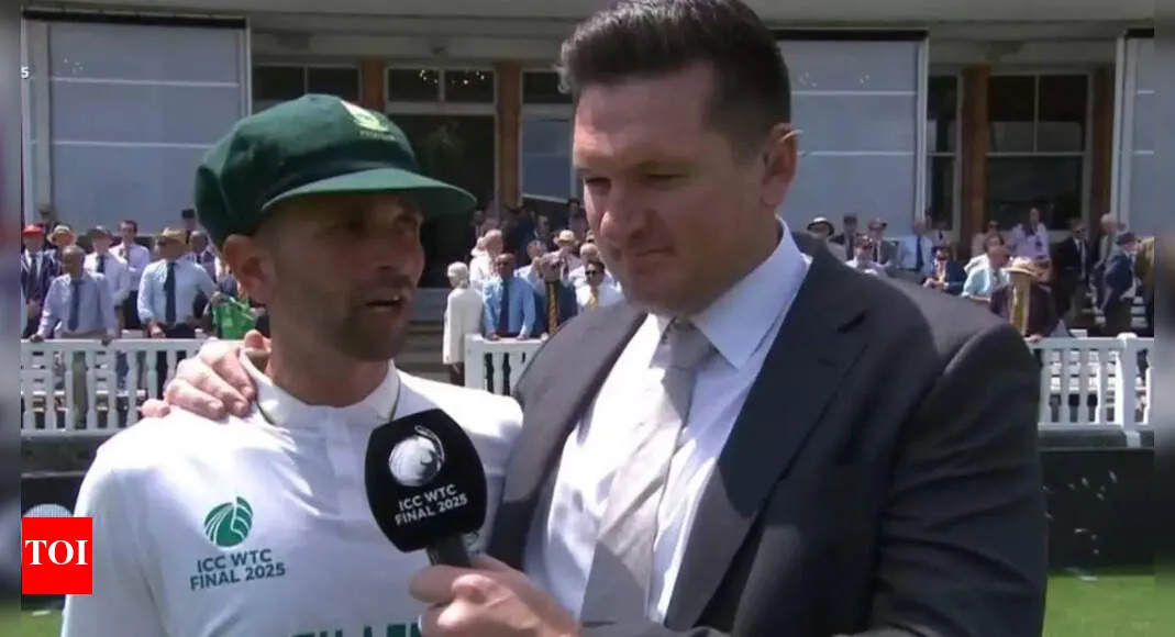 Tonton: Keshav Maharaj Menangis; Afrika Selatan Kalahkan Australia Akhiri Paceklik Trofi ICC 27 Tahun