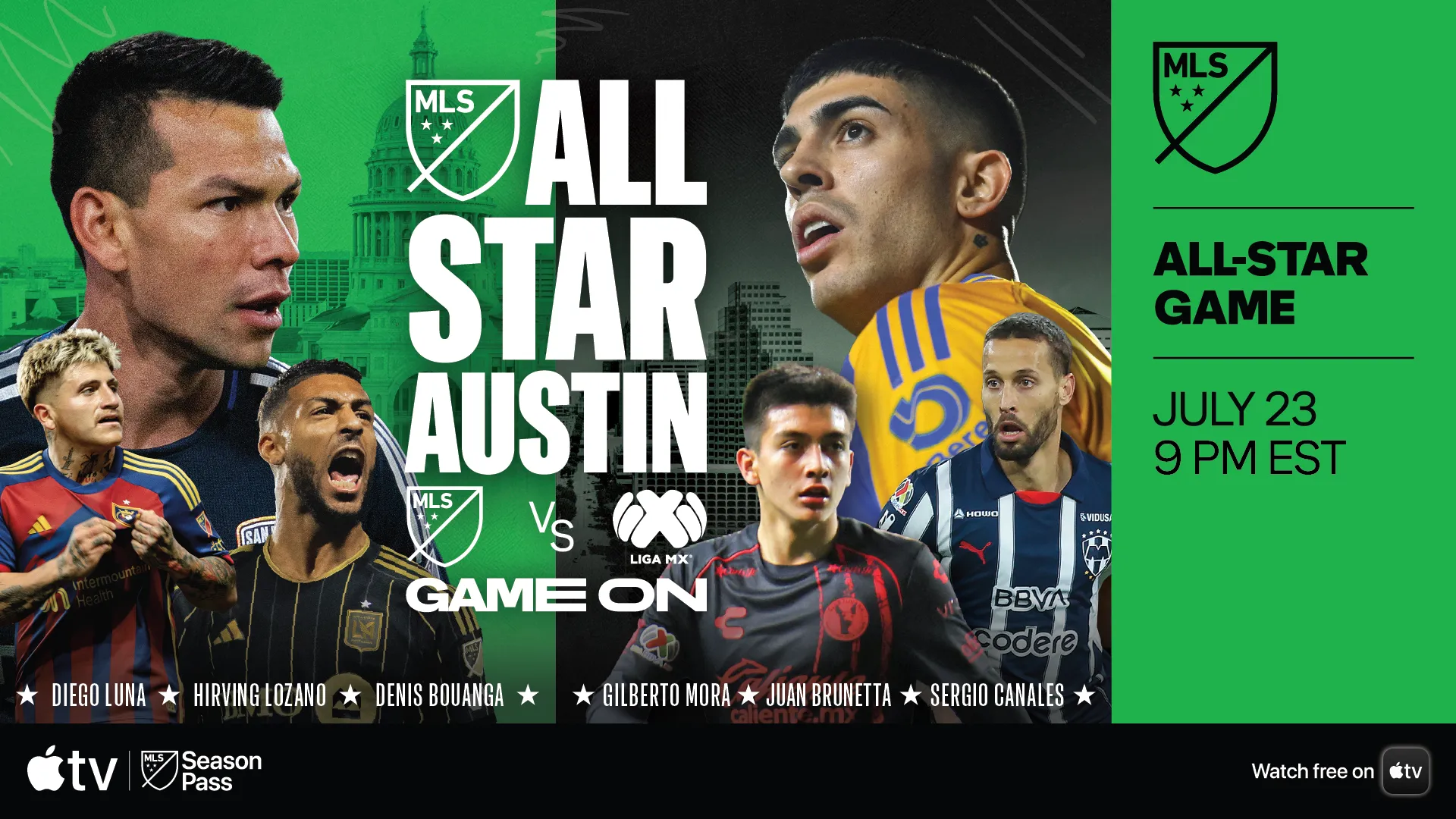MLS & LIGA MX Umumkan Daftar Pemain Akhir untuk Laga MLS All-Star 2025
