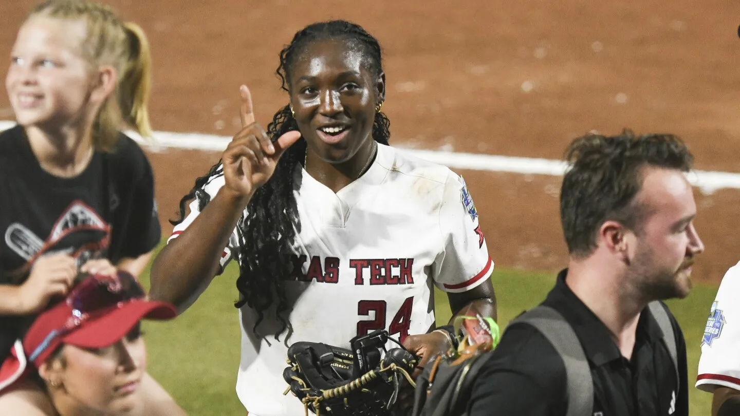 NiJaree Canady Texas Tech Hancur Usai Beban Melempar Berat di Seri Dunia Perguruan Tinggi Wanita