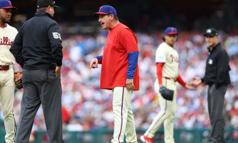 Rob Thomson dikeluarkan, Luzardo babak belur melawan Brewers