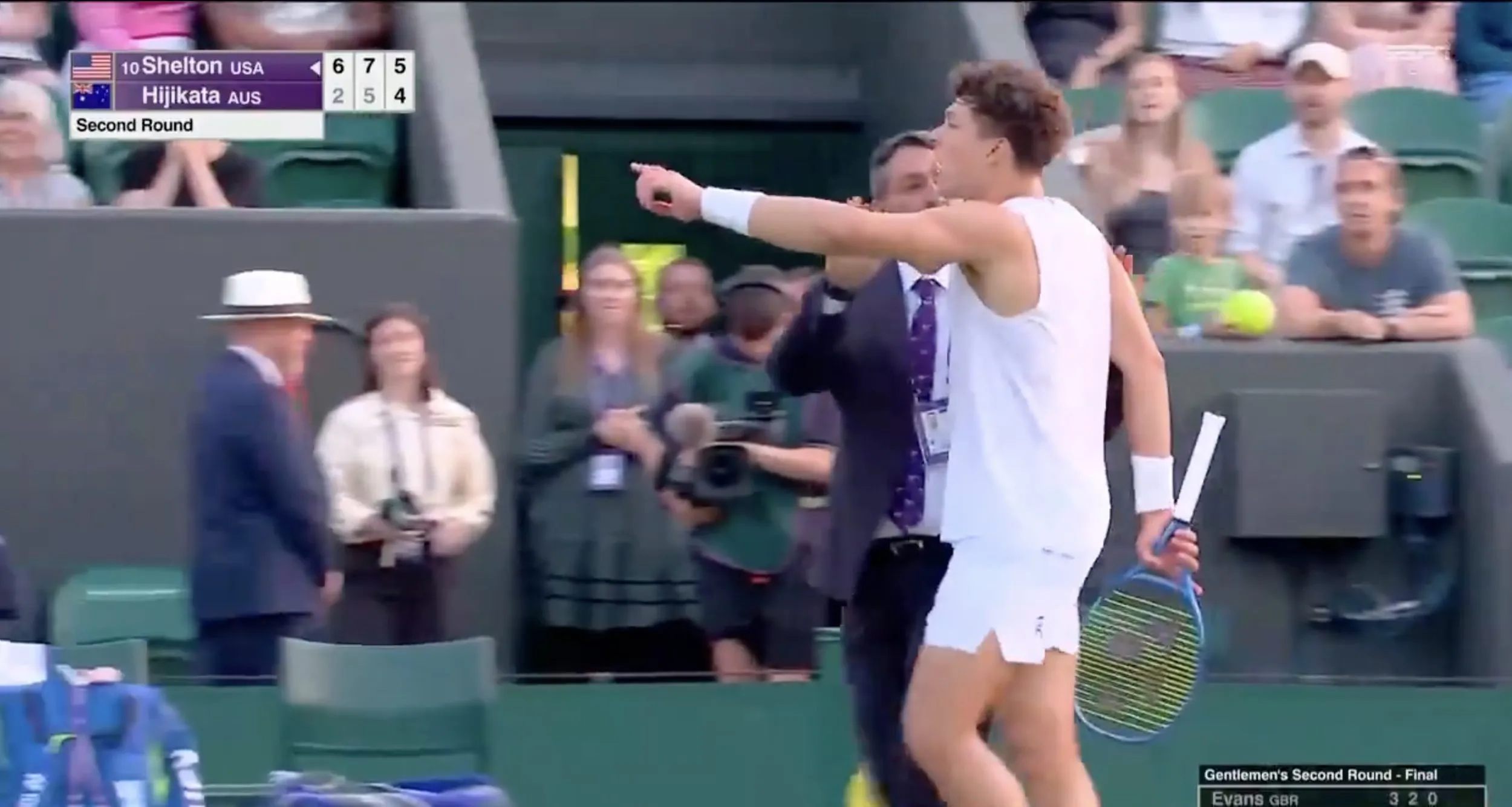 Penyiar ESPN Kalap Setelah Wasit Wimbledon Menunda Pertandingan Sebelum Match Point Ben Shelton