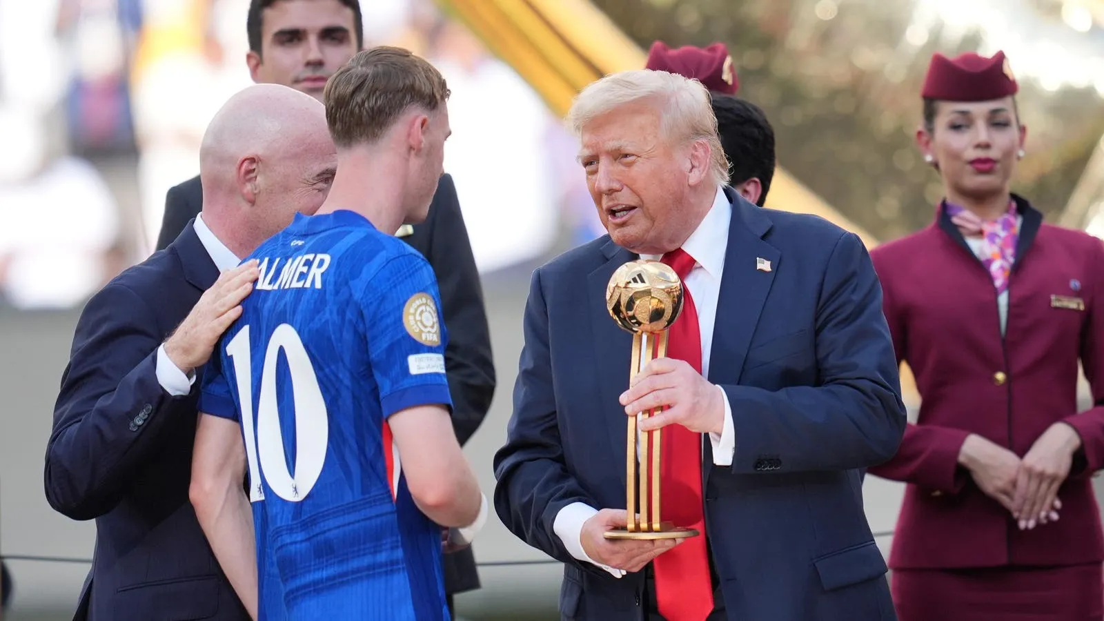 Trump Diteriaki Saat Final Piala Dunia Antarklub FIFA